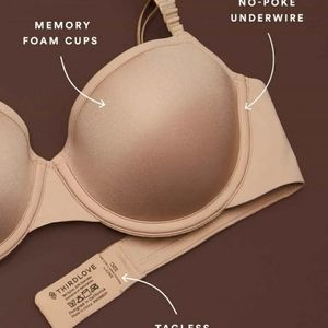 NWOT third love nude classic t shirt bra